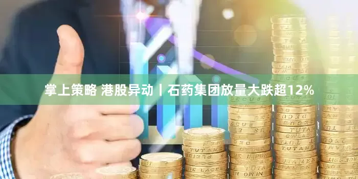 掌上策略 港股异动丨石药集团放量大跌超12%